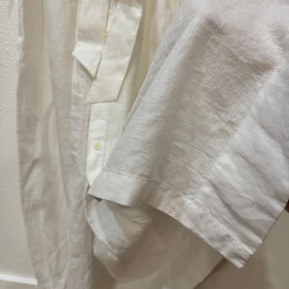 Aritzia Wilfred White Eleta Linen Maxi Dress - Picture 14 of 15